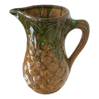 Pineapple Ceramic Pitcher, 1960s For Sale