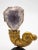 Gold Reclaimed Gilt Fragment With Pale Amethyst For Sale - Image 8 of 9