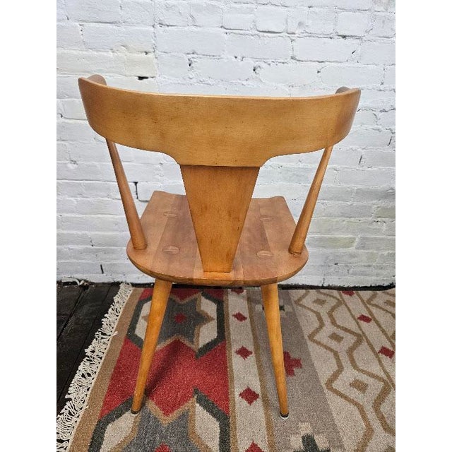 Paul McCobb Planner Group T-Back Chair - Model 1530 For Sale - Image 10 of 11