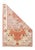 Turkish Oushak Rug 4'0" x 6'0". Town in Western Anatolia, weaving mostly room sizes, in coarse to moderate weave, high...