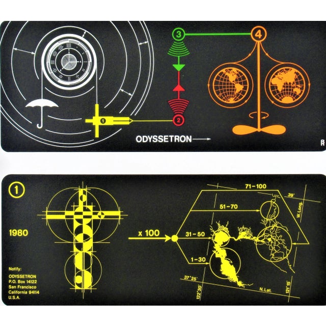 This suite titled "Odyssetron I" 1982 is is composed of 5 original color lithographs by American Pop Art artist Bryan...