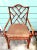 1980s Pair of 1980s Chinese Chippendale Faux Bamboo Armchairs With Cane Seats For Sale - Image 5 of 14
