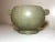 Green Vintage Handmade Green Pottery Vase Planter Pot Fine Ceramic Footed W/ Handles For Sale - Image 8 of 10