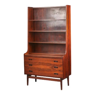 1960s Johannes Sorth Bookcase in Brazilian Rosewood For Sale