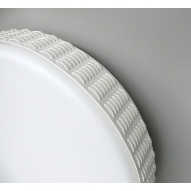 Vintage German Ceiling Light in Frosted Glass, 1960s For Sale - Image 12 of 18
