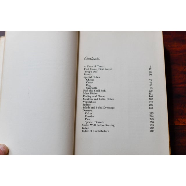 1949 a Taste of Texas Favorite Texan Recipes Collected for Neiman Marcus Vintage Cookbook For Sale In Washington DC - Image 6 of 16
