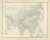 Beige Antique Map of Asia by K. Johnston, 1879 For Sale - Image 8 of 8