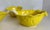 1960s Secla Portuguese Yellow Majolica Cabbage Leaf Bowls – Set of 3 For Sale In Los Angeles - Image 6 of 11