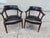 1960s Vintage Hickory Chair Company Leather Chair Set of 2 For Sale In Jacksonville, FL - Image 6 of 17