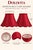 Mid 20th Century Neoclassical Urn Solid Brass Lamps With Deep Red Scalloped Bell Shades - Pair For Sale - Image 4 of 5
