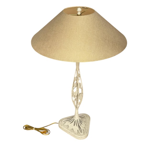Frederick Cooper Vintage Frederick Cooper Table Lamp & Original Shade For Sale - Image 4 of 12