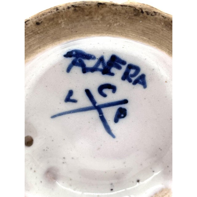 Antique Historicism Majolica Apothecary Vase, Faenza, Italy, 1900s For Sale - Image 11 of 15