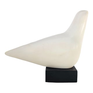 Cleo Hartwig " Dove" Foundry-Stone Sculpture Signed For Sale