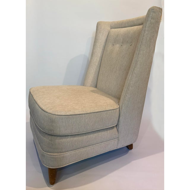 1950s Pair of Paul Laszlo Slipper Chairs For Sale - Image 6 of 14