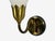 1950s Mid-Century Modern Fog & Mørup, Wall Lights, Brass, Glass - a Pair For Sale - Image 9 of 10