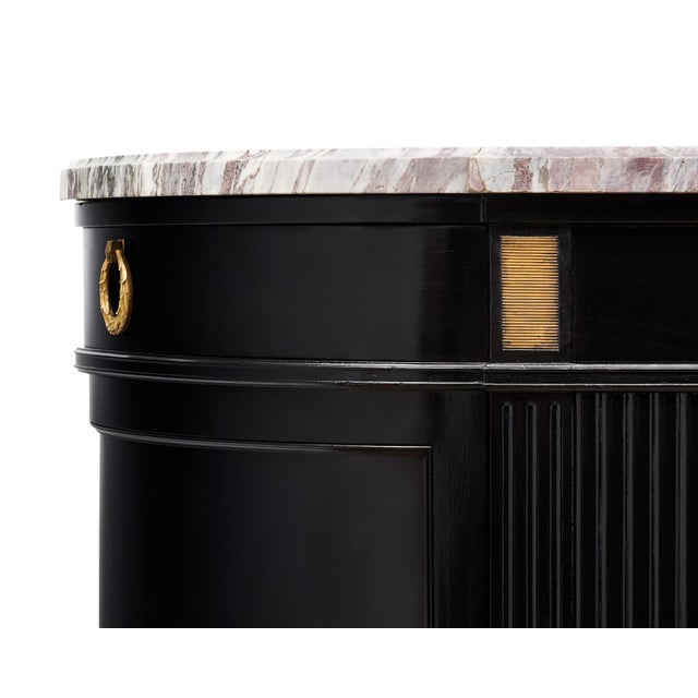 Late 19th Century Louis XVI Demilune Buffet For Sale In Austin - Image 6 of 9