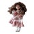 Charming Vintage Porcelain Doll - 42cm, 20th Century, Pretty in Pink For Sale