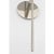 Modern J. Randall Powers for Visual Comfort Signature Hackney 25" Tail Sconce in Polished Nickel with Linen Shade For Sale - Image 3 of 7