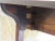 Burnt Umber Antique English Oak Pembroke Drop-Leaf Side Table With Drawer, Circa 1880–1900 For Sale - Image 8 of 11