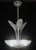 Art Deco Luxury Barovier & Toso Chandelier, Murano Pulegoso Glass, 1950s For Sale - Image 3 of 13