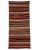 Textile Striped Vintage Wool Kilim Rug- 5′ × 11′2″ For Sale - Image 7 of 7
