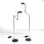 Pair of Herbert H. Schultes "Orbis" Floor Lamps by ClassiCon For Sale - Image 10 of 12