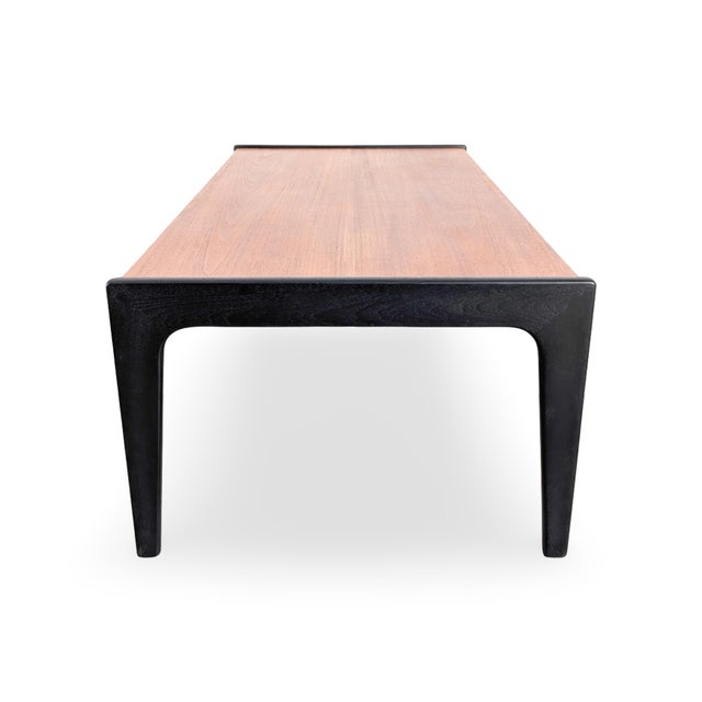 Mid-Century Teak Coffee Table For Sale - Image 4 of 9