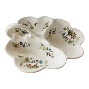 Vintage Mason's Formosa Ironstone Divided 3 Section Dish, Made in England