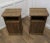 Rustic Pine Bedside Nightstands, 1890s, Set of 2 For Sale - Image 4 of 7