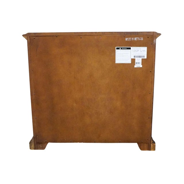 Bernhardt Furniture Solid Cherry Italian Neoclassical Tuscan Style 36" Bachelor's Chest / Nightstand 327-230 For Sale - Image 10 of 14