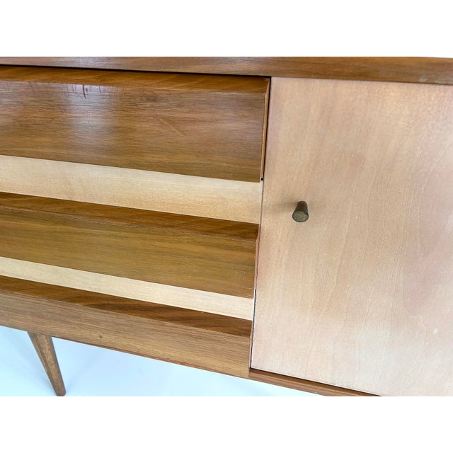 Vintage Scandinavian Sideboard in Wood, 1960s For Sale - Image 12 of 15