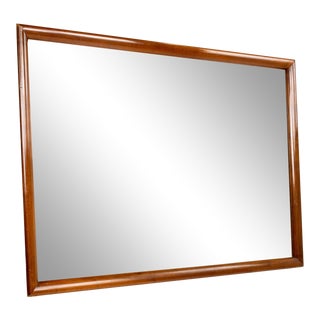 Merton Gershun for American of Martinsville Mid-Century Walnut Mirror For Sale