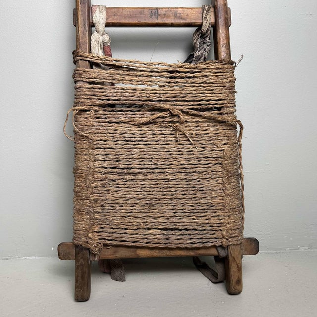 1920s Authentic Japanese Backpack Carrier, 1920s For Sale - Image 5 of 14