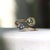 1990s Contemporary 18k Gold and Platinum Bezel Set Toi Et Moi Ring, Size 6 For Sale - Image 10 of 11