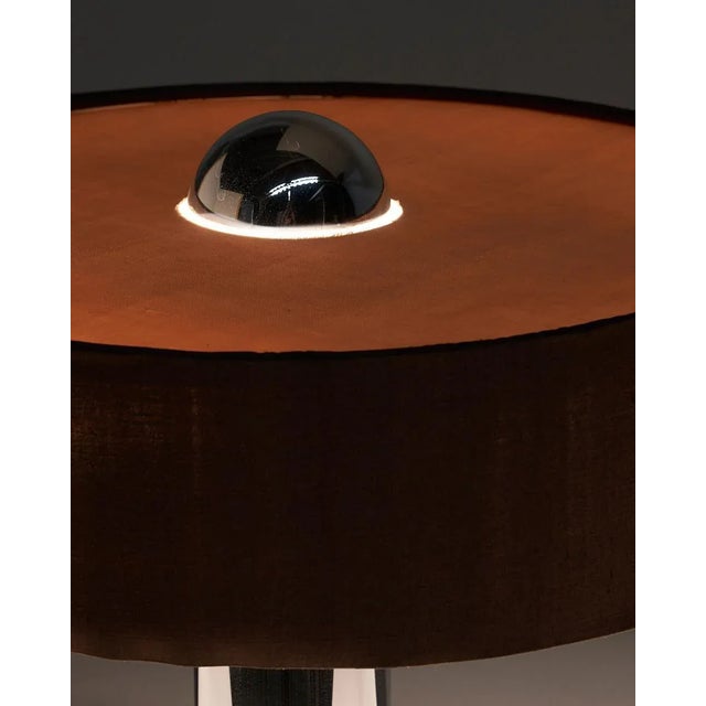 Mid-Century Modern Chrome Table Lamp attributed to Cosack, Germany, 1960s For Sale - Image 3 of 13