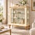 Ivory Venetian Ivory Lacquered and Gilt Display Cabinet attributed to Fratelli Testolini from Testolini & Salviati, 1930s For Sale - Image 8 of 11