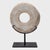 Chinese Prosperity Stone Disc, C. 1900 For Sale - Image 4 of 6