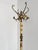 Mid-Century Modern Italian Onyx Marble and Brass Coat Stand, 1960s For Sale - Image 3 of 18