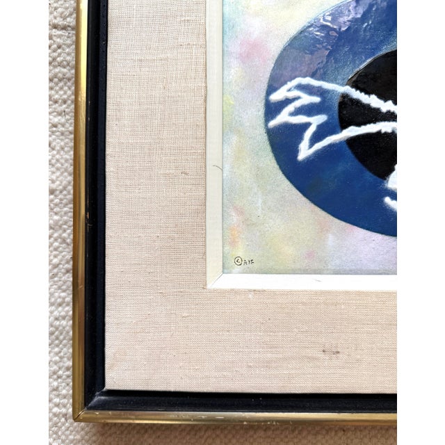 Paint George Braques French Enameled Copper Plaque For Sale - Image 7 of 10