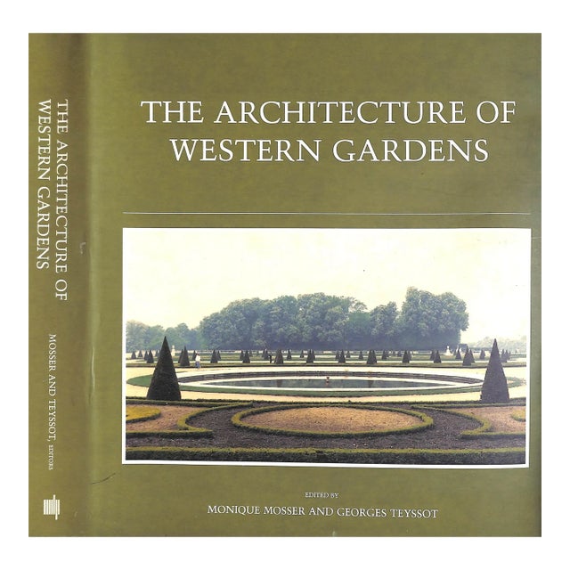 "The Architecture of Western Gardens a Design History From the Renaissance to the Present Day" 1991 Mosser, Monique, Teyssot, Georges For Sale