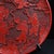 Wood Late 20th Century Carved Cinnabar Lacquer Charger With Scholars and Pine Tree Scene For Sale - Image 7 of 9