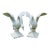 Vintage Cast Iron Swan Garden Ornaments, a Pair For Sale
