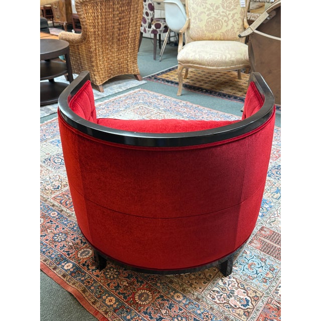 Laura Kirar by Baker Furniture Archetype Tub Chair For Sale - Image 12 of 12