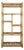 Vintage Mid-Century Palm Beach Regency Bamboo and Rattan Etagere For Sale