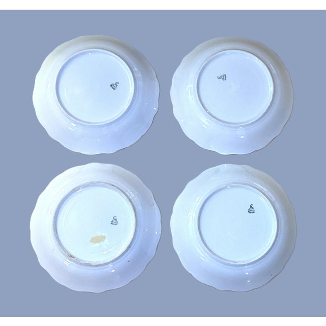 White Limoges Ahrenfeldt Depose Porcelain Bowls - Set of 8 For Sale - Image 8 of 14