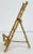 Mid 20th Century Vintage Brass Faux Bamboo Motif Table Easel For Sale - Image 5 of 8