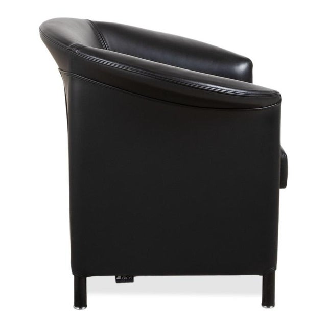 Aura Leather Chair by Paolo Piva for Wittmann, Set of 3 For Sale - Image 10 of 14