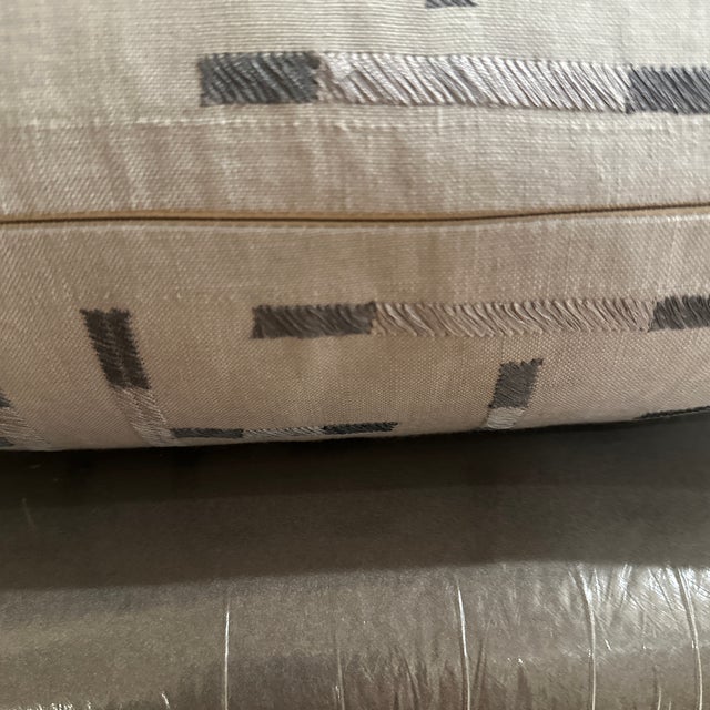 Modern Handcrafted Decorative Pillow Case For Sale - Image 3 of 5