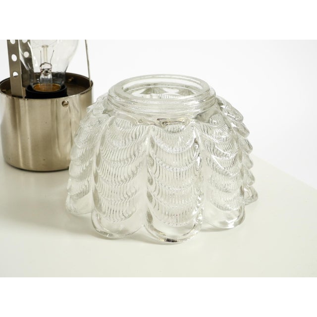 Large Metal and Glass Table Lamps from Veb Narva Leuchtenbau, 1960s, Set of 2 For Sale - Image 18 of 18