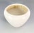 Wheel-Thrown Studio Pottery Ribbed Cream White Vase, 5.25" For Sale - Image 4 of 10